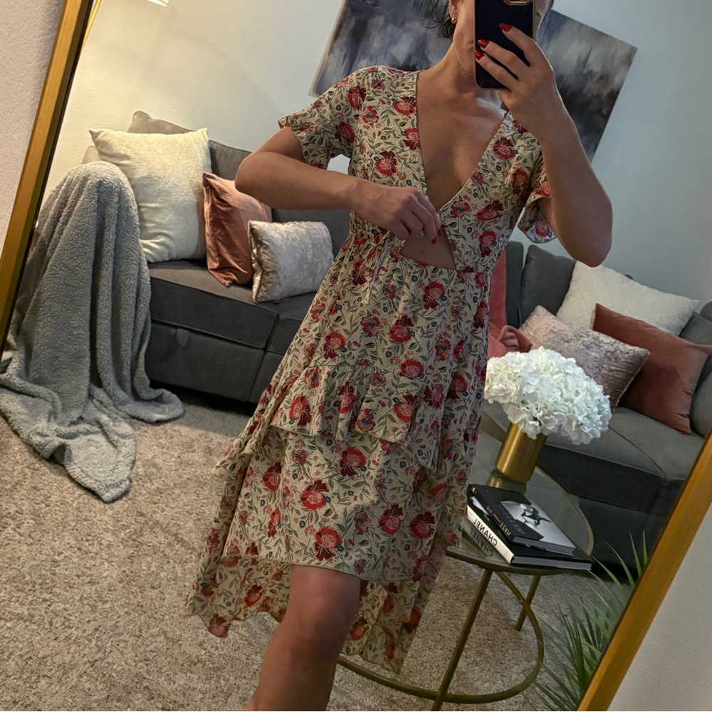 Floral Nasty Gal dress